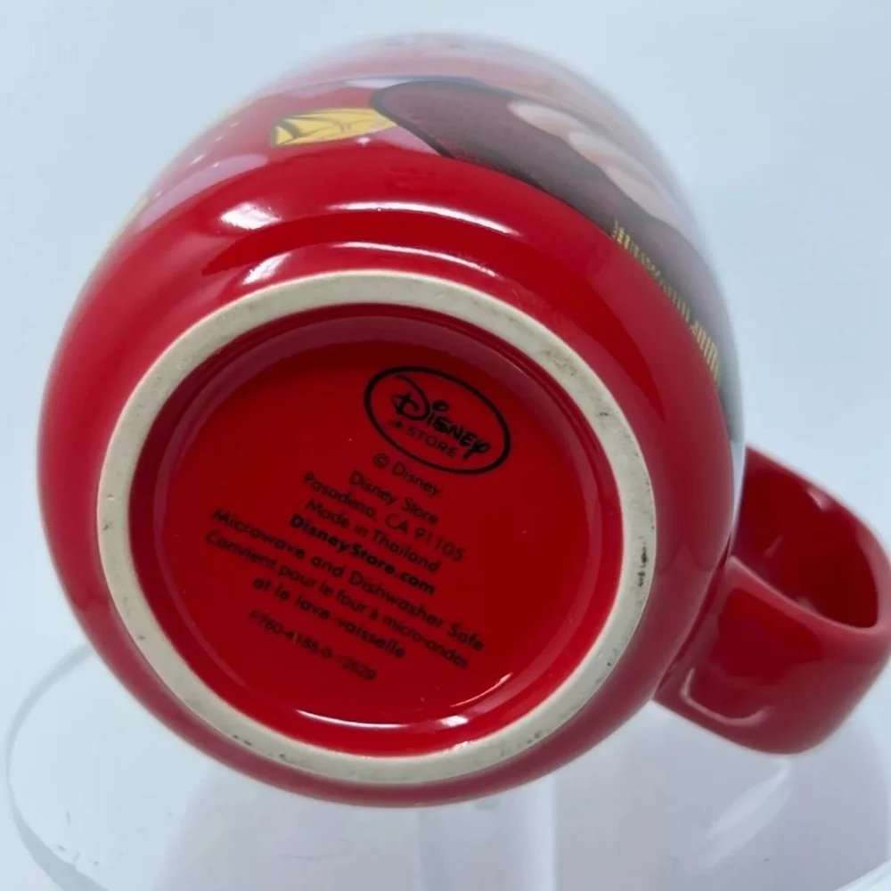 Disney Grumpy Coffee Mug Red 12 Ounce - Picture 3 of 4